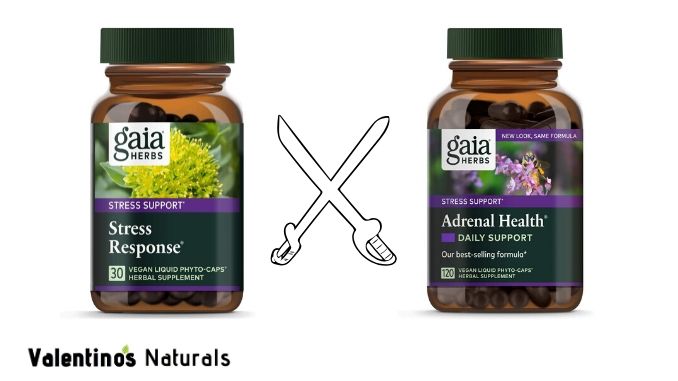 gaia stress response vs adrenal health