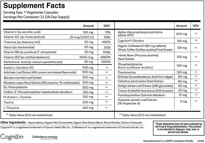 qualia mind ingredients