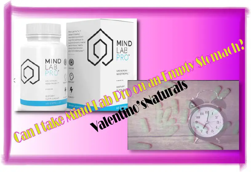 Can I take Mind Lab Pro on an Empty Stomach?