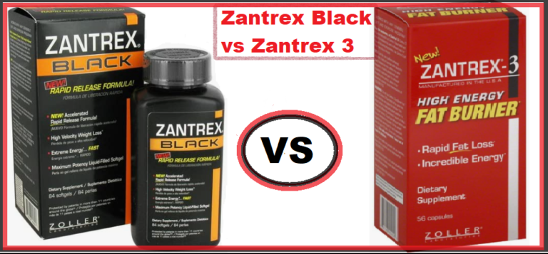 Zantrex Black vs Zantrex 3