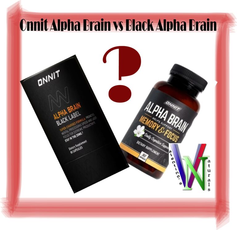 Onnit Alpha Brain vs Black Label