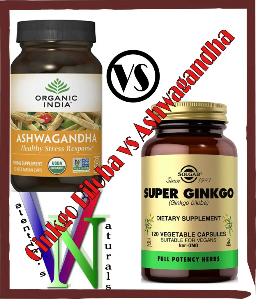 Ginkgo Biloba vs Ashwagandha