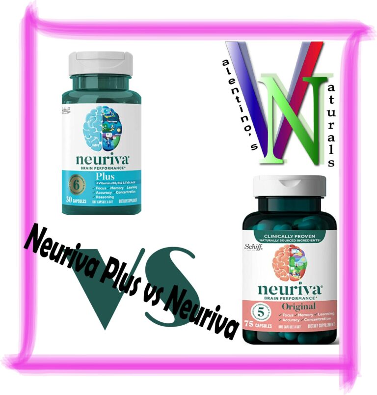 Neuriva Plus vs Neuriva