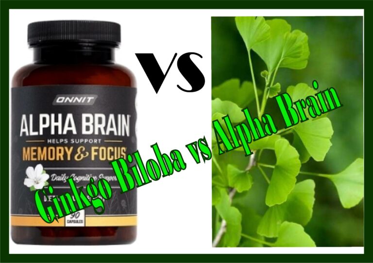 Ginkgo Biloba vs Alpha Brain